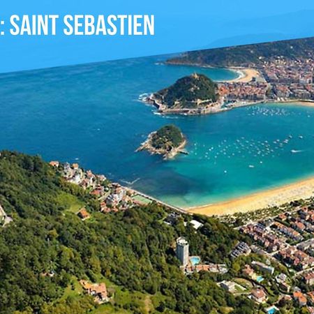 Caporizon-Baillenia-T1 Vue Montagne - Piscine St Jean De Luz Lägenhet Saint-Jean-de-Luz Exteriör bild
