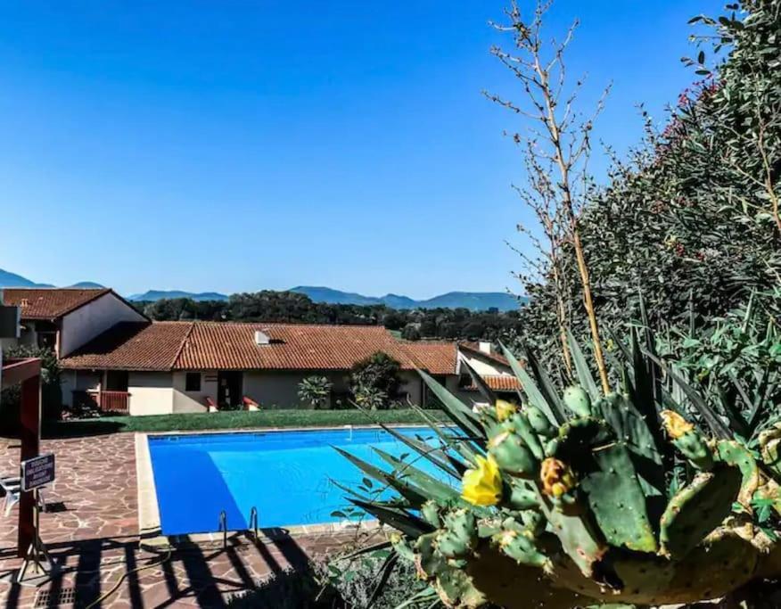 Caporizon-Baillenia-T1 Vue Montagne - Piscine St Jean De Luz Lägenhet Saint-Jean-de-Luz Exteriör bild